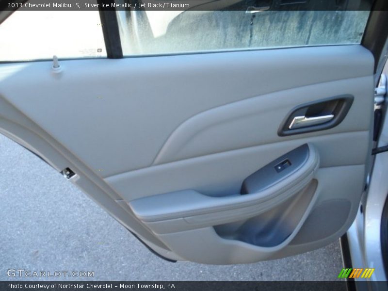 Silver Ice Metallic / Jet Black/Titanium 2013 Chevrolet Malibu LS