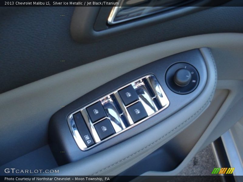 Silver Ice Metallic / Jet Black/Titanium 2013 Chevrolet Malibu LS