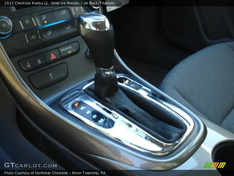 Silver Ice Metallic / Jet Black/Titanium 2013 Chevrolet Malibu LS
