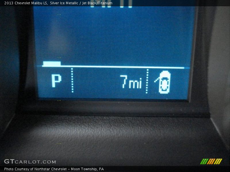 Silver Ice Metallic / Jet Black/Titanium 2013 Chevrolet Malibu LS
