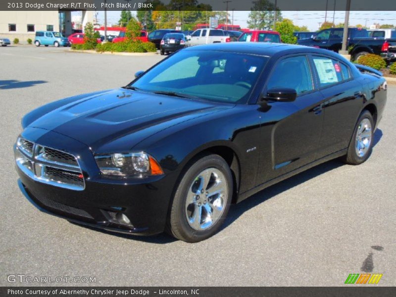 Pitch Black / Black 2013 Dodge Charger R/T Plus