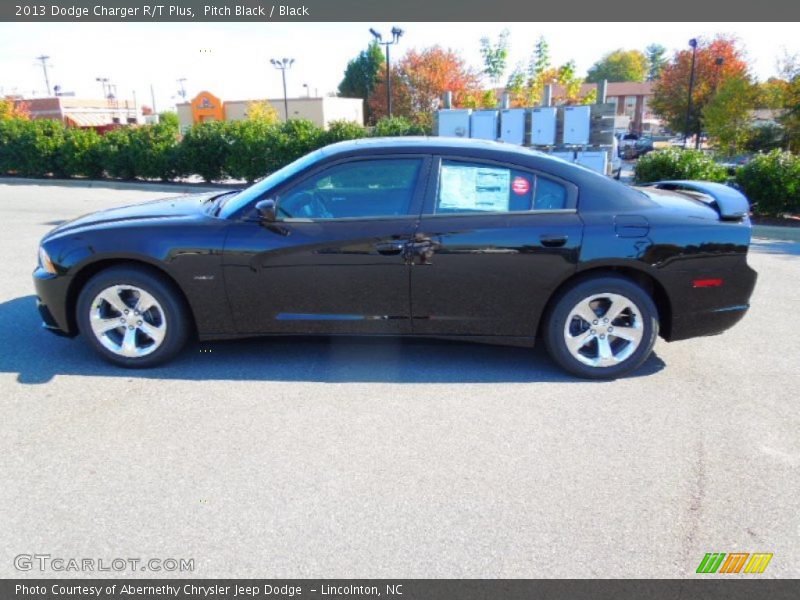 Pitch Black / Black 2013 Dodge Charger R/T Plus