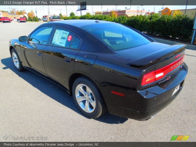 Pitch Black / Black 2013 Dodge Charger R/T Plus