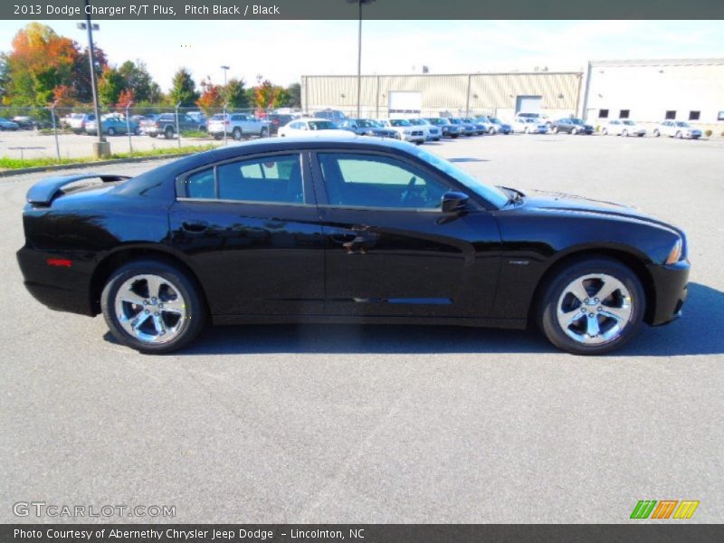 Pitch Black / Black 2013 Dodge Charger R/T Plus