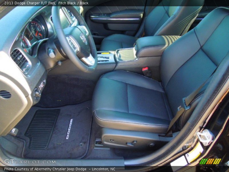 Pitch Black / Black 2013 Dodge Charger R/T Plus