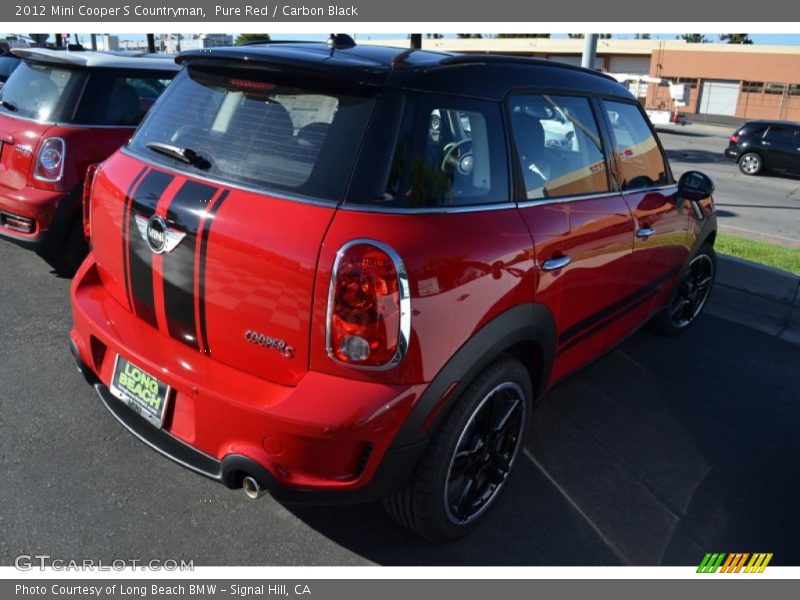Pure Red / Carbon Black 2012 Mini Cooper S Countryman