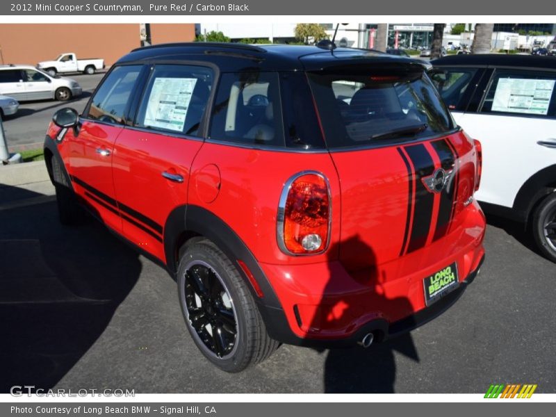 Pure Red / Carbon Black 2012 Mini Cooper S Countryman