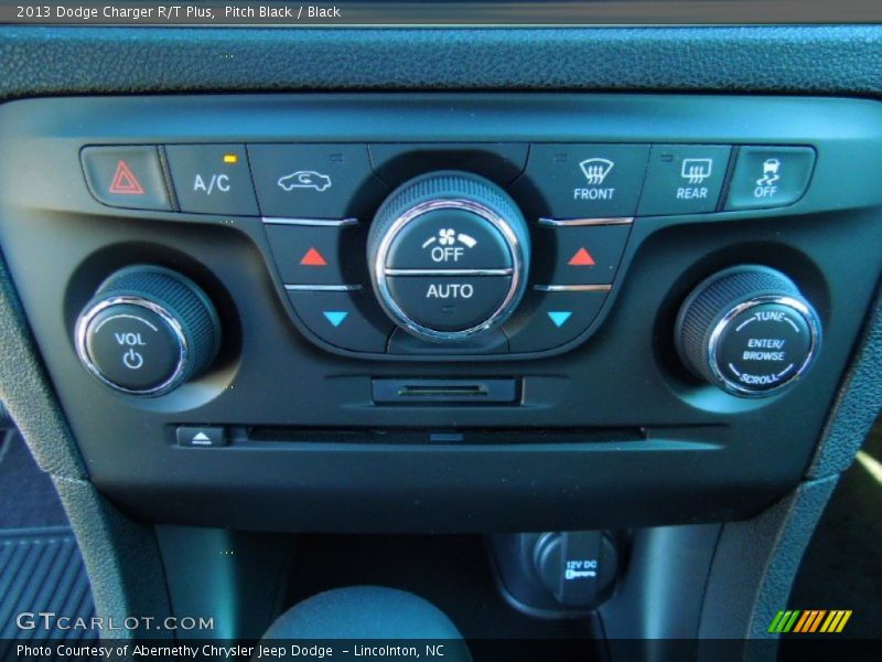 Pitch Black / Black 2013 Dodge Charger R/T Plus