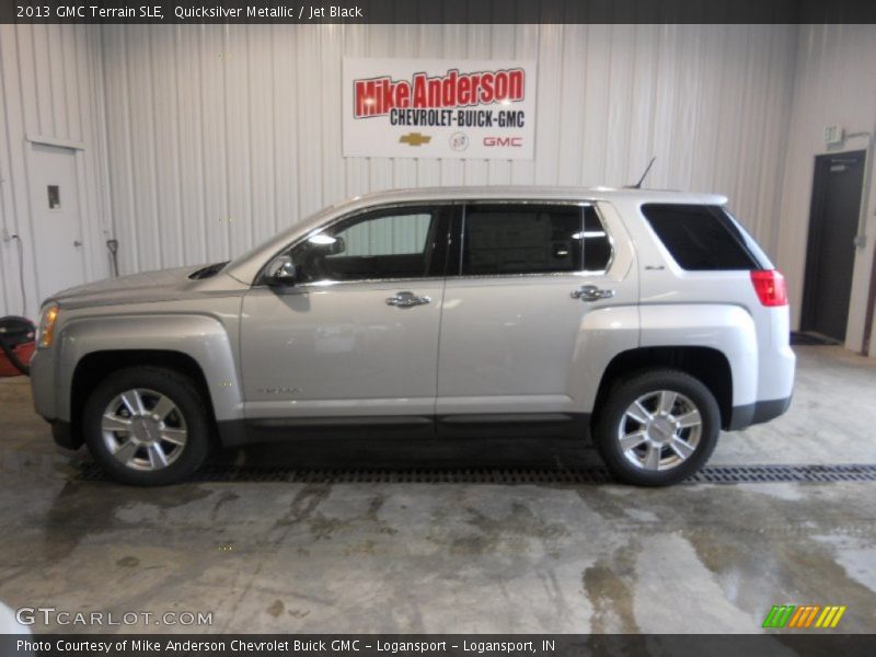 Quicksilver Metallic / Jet Black 2013 GMC Terrain SLE