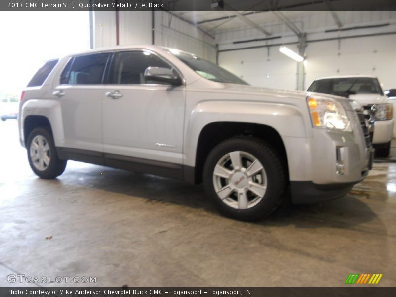 Quicksilver Metallic / Jet Black 2013 GMC Terrain SLE