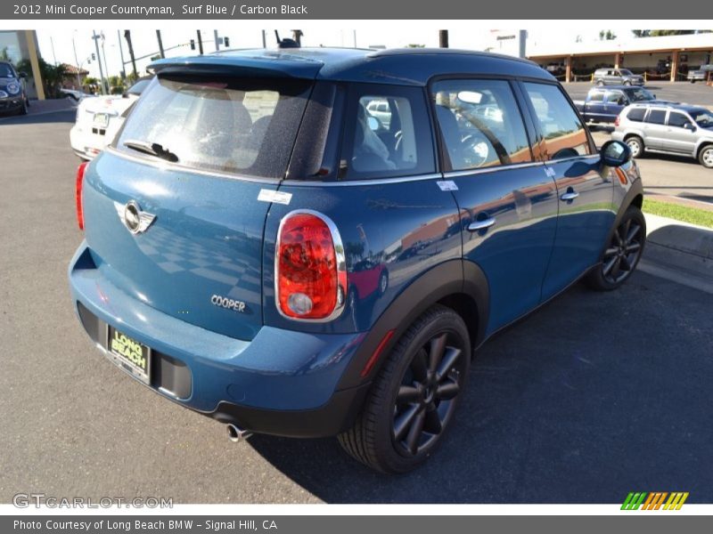Surf Blue / Carbon Black 2012 Mini Cooper Countryman