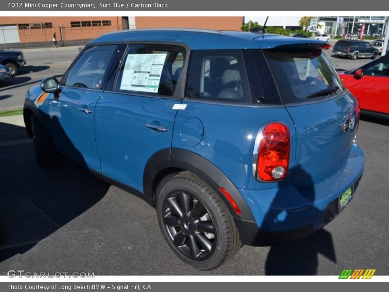 Surf Blue / Carbon Black 2012 Mini Cooper Countryman