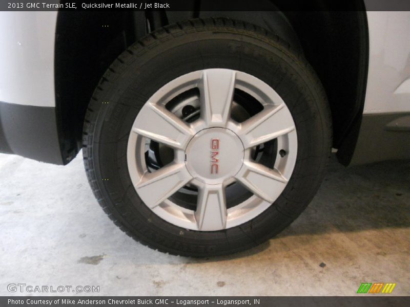 Quicksilver Metallic / Jet Black 2013 GMC Terrain SLE
