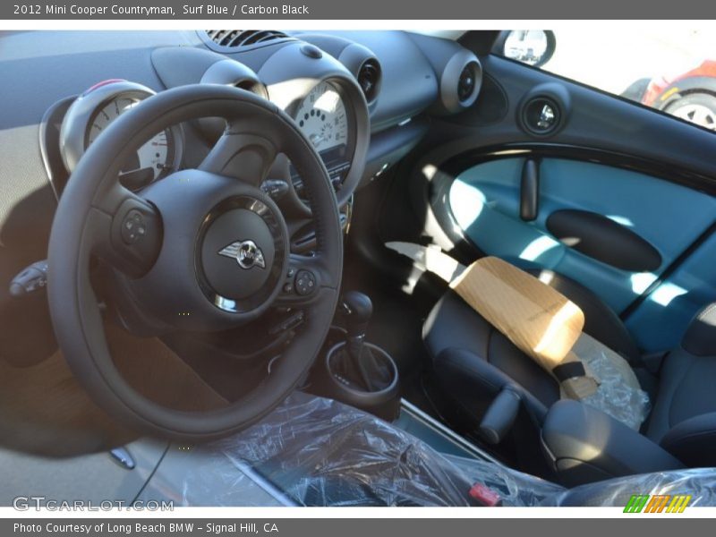 Surf Blue / Carbon Black 2012 Mini Cooper Countryman