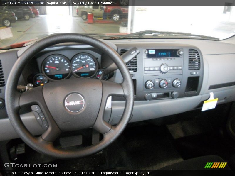 Fire Red / Dark Titanium 2012 GMC Sierra 1500 Regular Cab