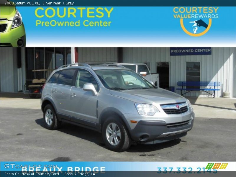 Silver Pearl / Gray 2008 Saturn VUE XE