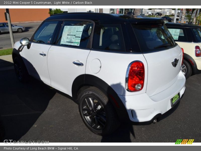 Light White / Carbon Black 2012 Mini Cooper S Countryman