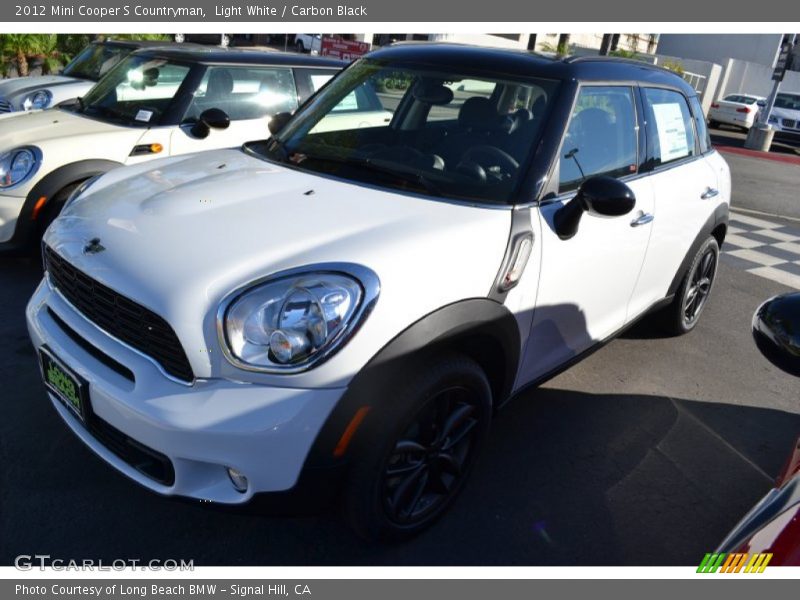 Light White / Carbon Black 2012 Mini Cooper S Countryman