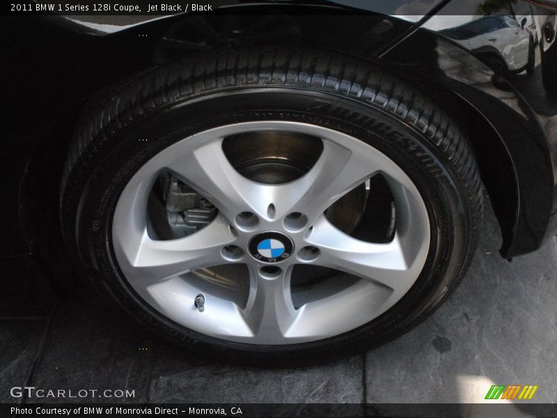 Jet Black / Black 2011 BMW 1 Series 128i Coupe