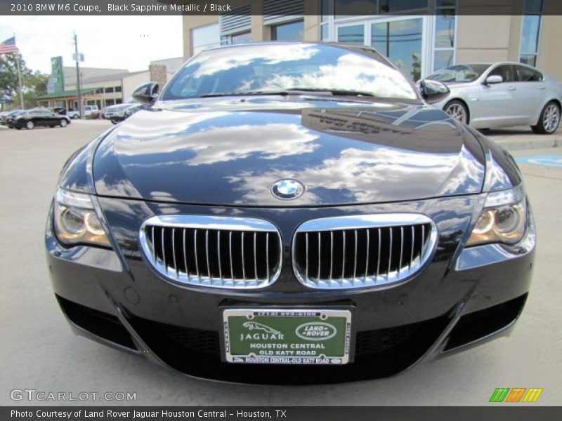 Black Sapphire Metallic / Black 2010 BMW M6 Coupe