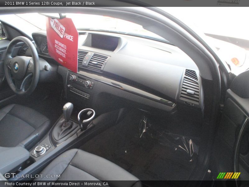 Jet Black / Black 2011 BMW 1 Series 128i Coupe