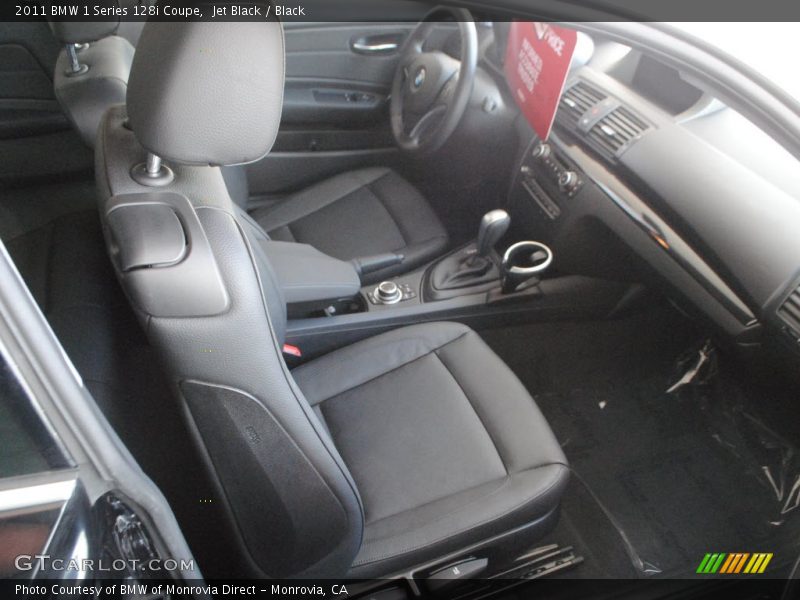 Jet Black / Black 2011 BMW 1 Series 128i Coupe