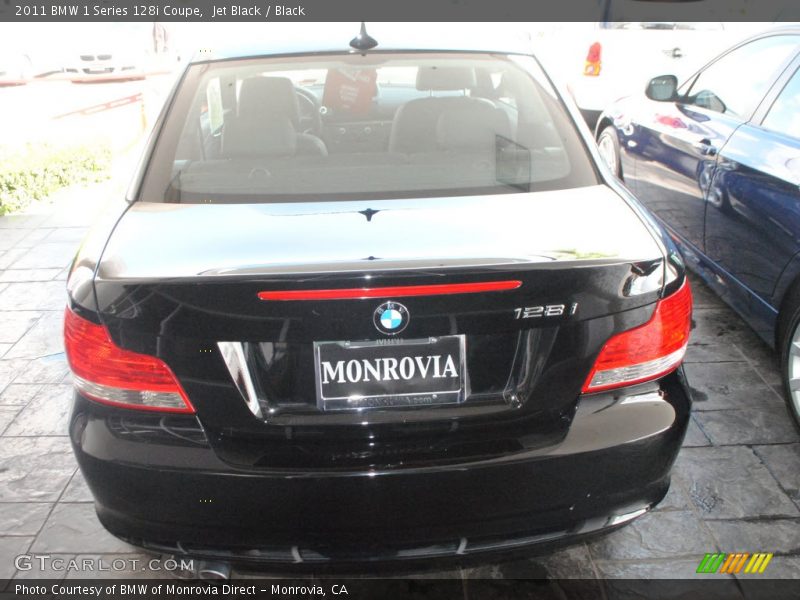 Jet Black / Black 2011 BMW 1 Series 128i Coupe