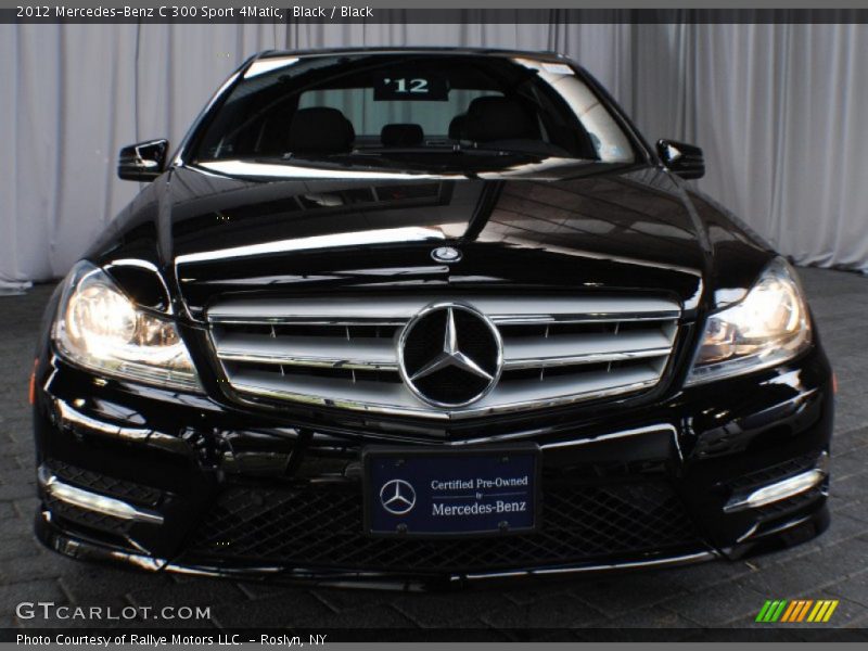 Black / Black 2012 Mercedes-Benz C 300 Sport 4Matic