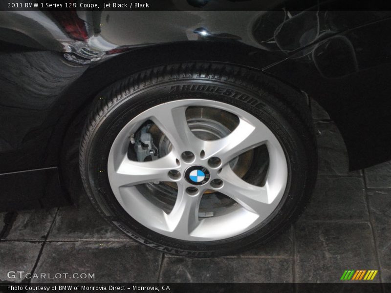 Jet Black / Black 2011 BMW 1 Series 128i Coupe