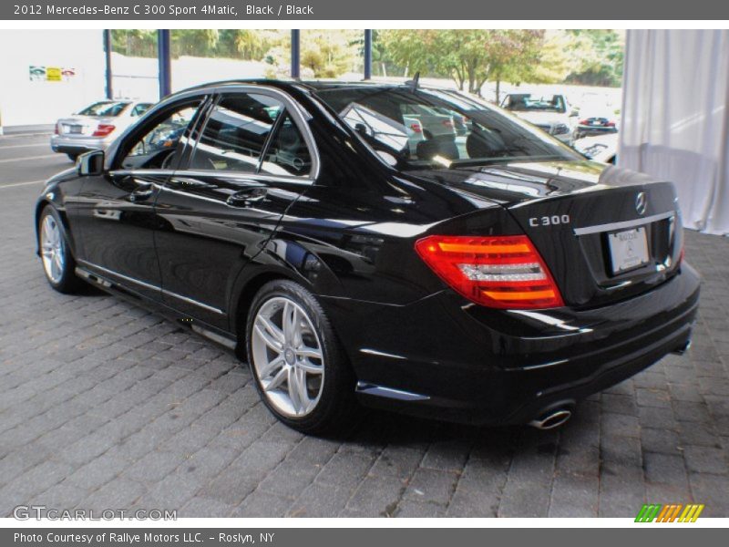 Black / Black 2012 Mercedes-Benz C 300 Sport 4Matic