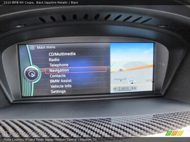 Black Sapphire Metallic / Black 2010 BMW M6 Coupe