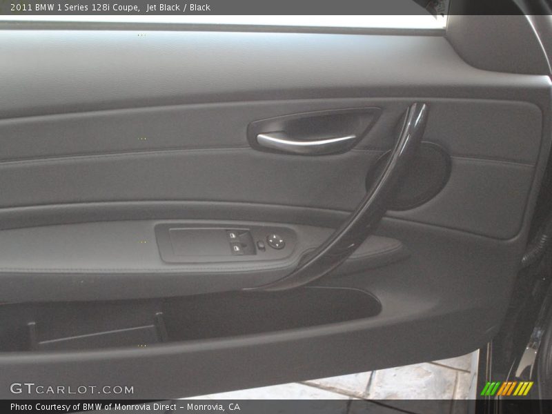 Jet Black / Black 2011 BMW 1 Series 128i Coupe