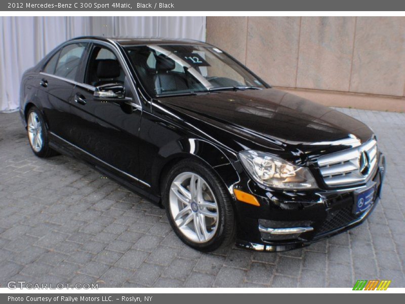 Black / Black 2012 Mercedes-Benz C 300 Sport 4Matic