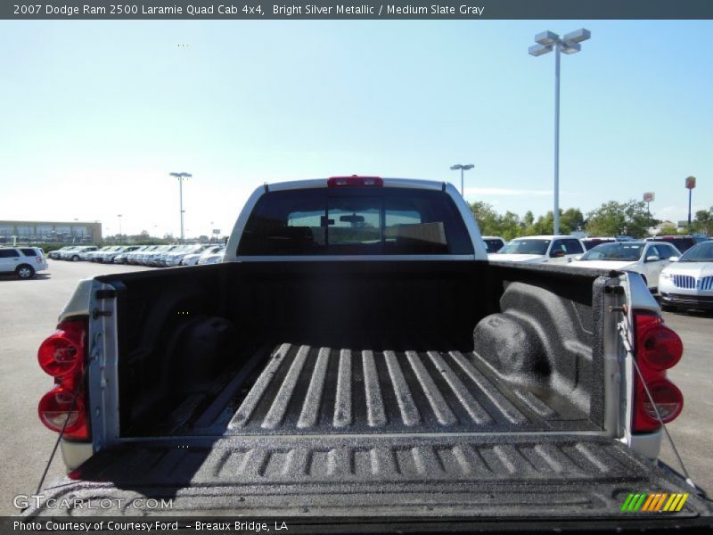 Bright Silver Metallic / Medium Slate Gray 2007 Dodge Ram 2500 Laramie Quad Cab 4x4