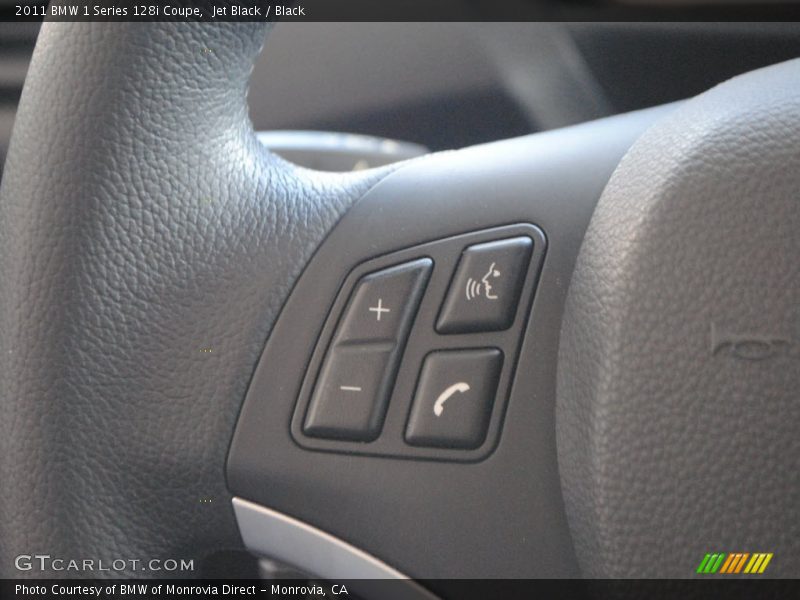Jet Black / Black 2011 BMW 1 Series 128i Coupe