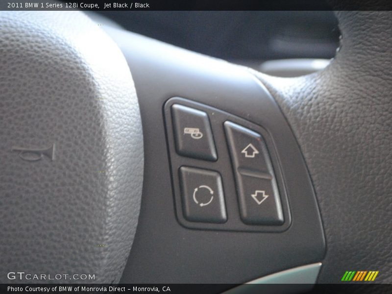 Jet Black / Black 2011 BMW 1 Series 128i Coupe
