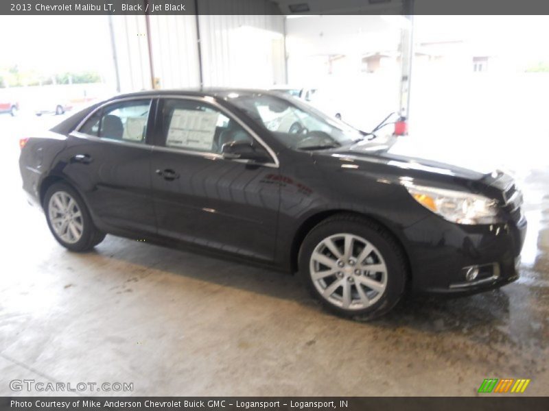 Black / Jet Black 2013 Chevrolet Malibu LT