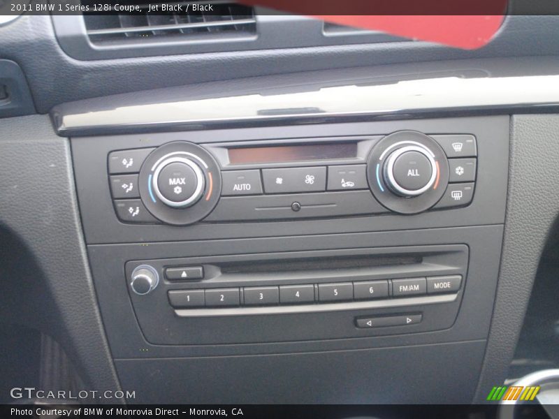 Jet Black / Black 2011 BMW 1 Series 128i Coupe