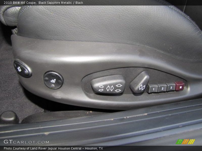 Black Sapphire Metallic / Black 2010 BMW M6 Coupe