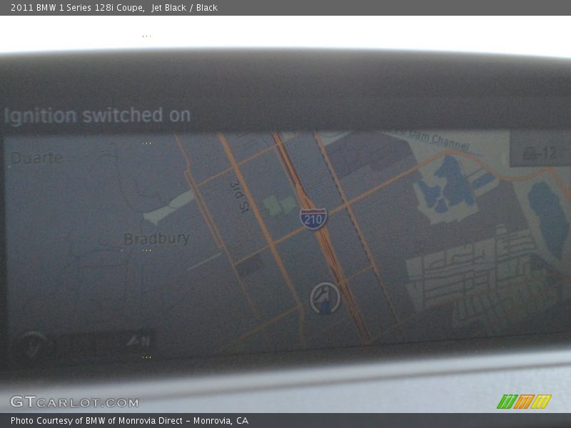 Jet Black / Black 2011 BMW 1 Series 128i Coupe