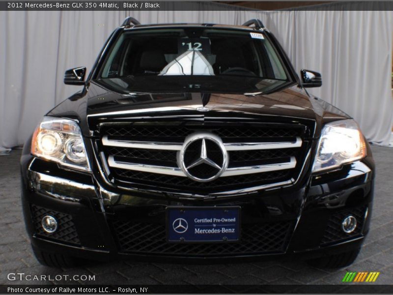 Black / Black 2012 Mercedes-Benz GLK 350 4Matic