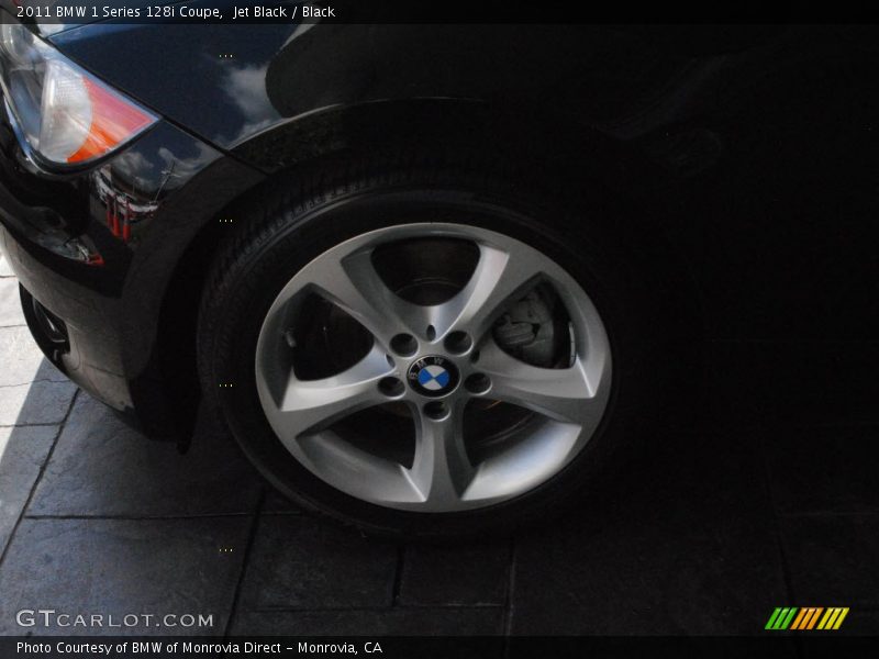 Jet Black / Black 2011 BMW 1 Series 128i Coupe