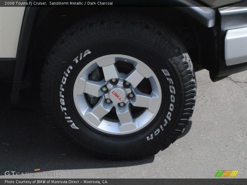 Sandstorm Metallic / Dark Charcoal 2008 Toyota FJ Cruiser