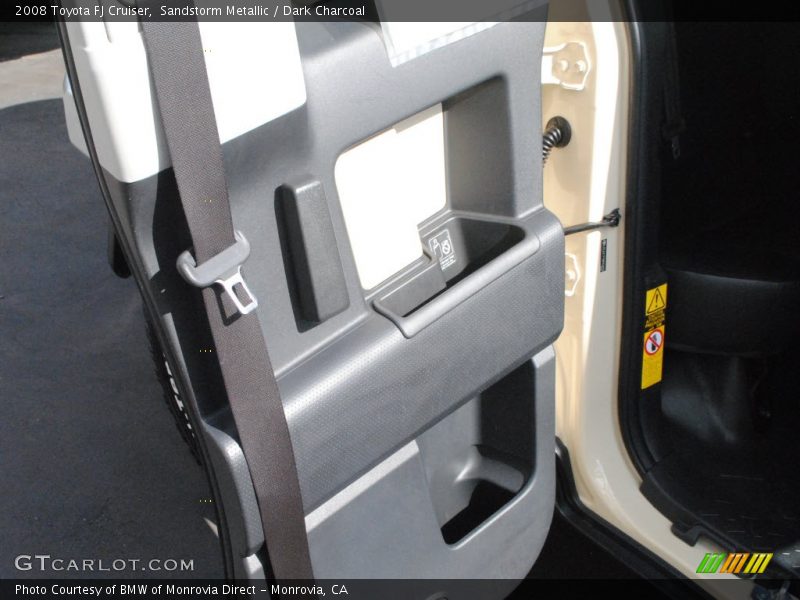 Sandstorm Metallic / Dark Charcoal 2008 Toyota FJ Cruiser