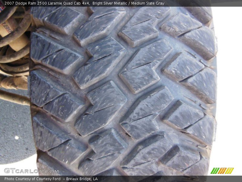 Bright Silver Metallic / Medium Slate Gray 2007 Dodge Ram 2500 Laramie Quad Cab 4x4