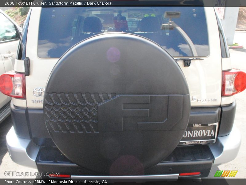 Sandstorm Metallic / Dark Charcoal 2008 Toyota FJ Cruiser
