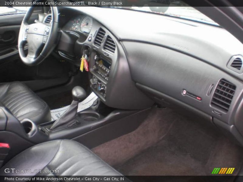 Black / Ebony Black 2004 Chevrolet Monte Carlo Supercharged SS