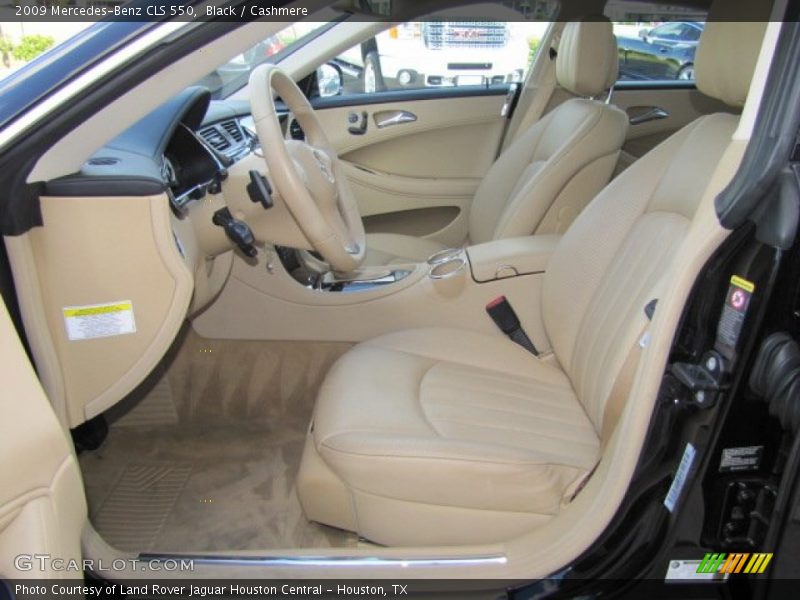 Black / Cashmere 2009 Mercedes-Benz CLS 550