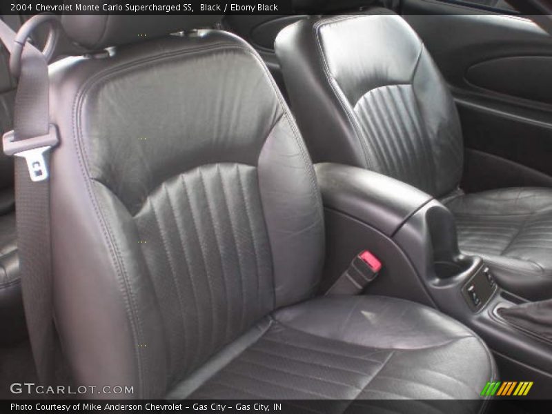 Black / Ebony Black 2004 Chevrolet Monte Carlo Supercharged SS