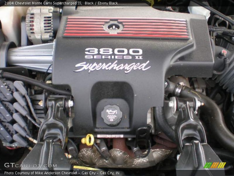 Black / Ebony Black 2004 Chevrolet Monte Carlo Supercharged SS